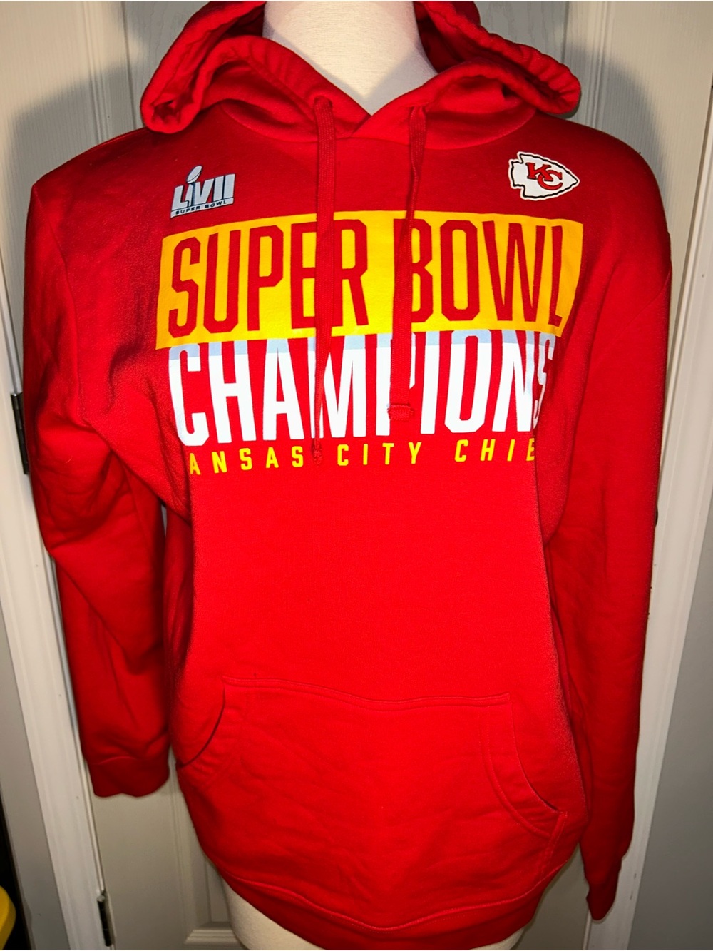 Fanatics Red Pullover Chiefs Hoodie